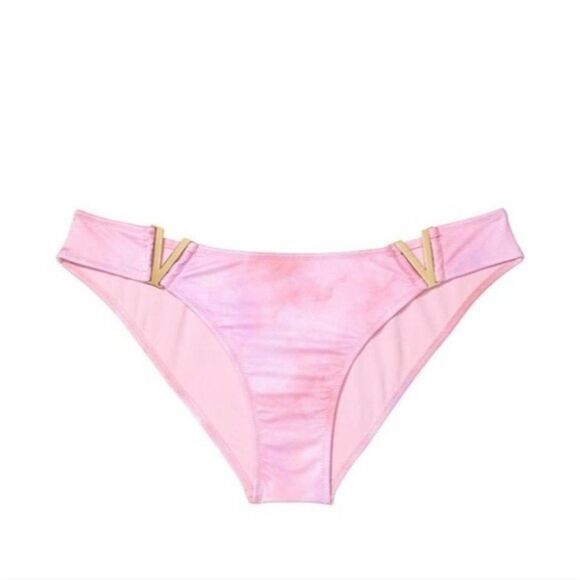 Victoria's SecretVHardware Cheeky Bikini Bottom tie dye pinkish purple - Picture 1 of 6